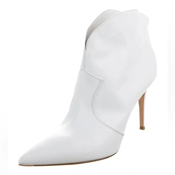 GIANVITO ROSSI Mable Cowboy Leather Western Booties Size: 11 | IT 41 - Picture 5 of 10